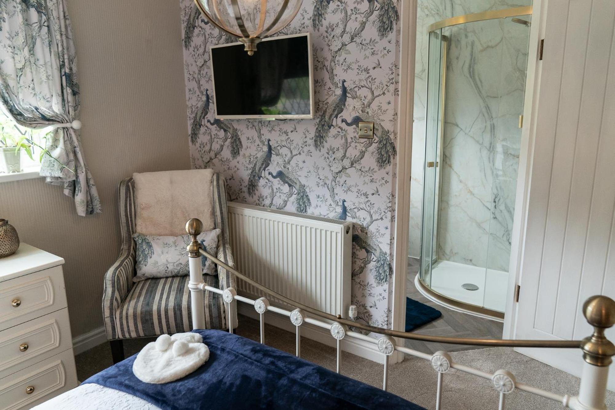 Peacock Room At Field View Cottage Eccleston  Eksteriør billede